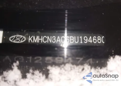 2011 Hyundai Accent Se from USA, damaged, VIN KMHCN3AC6BU194680